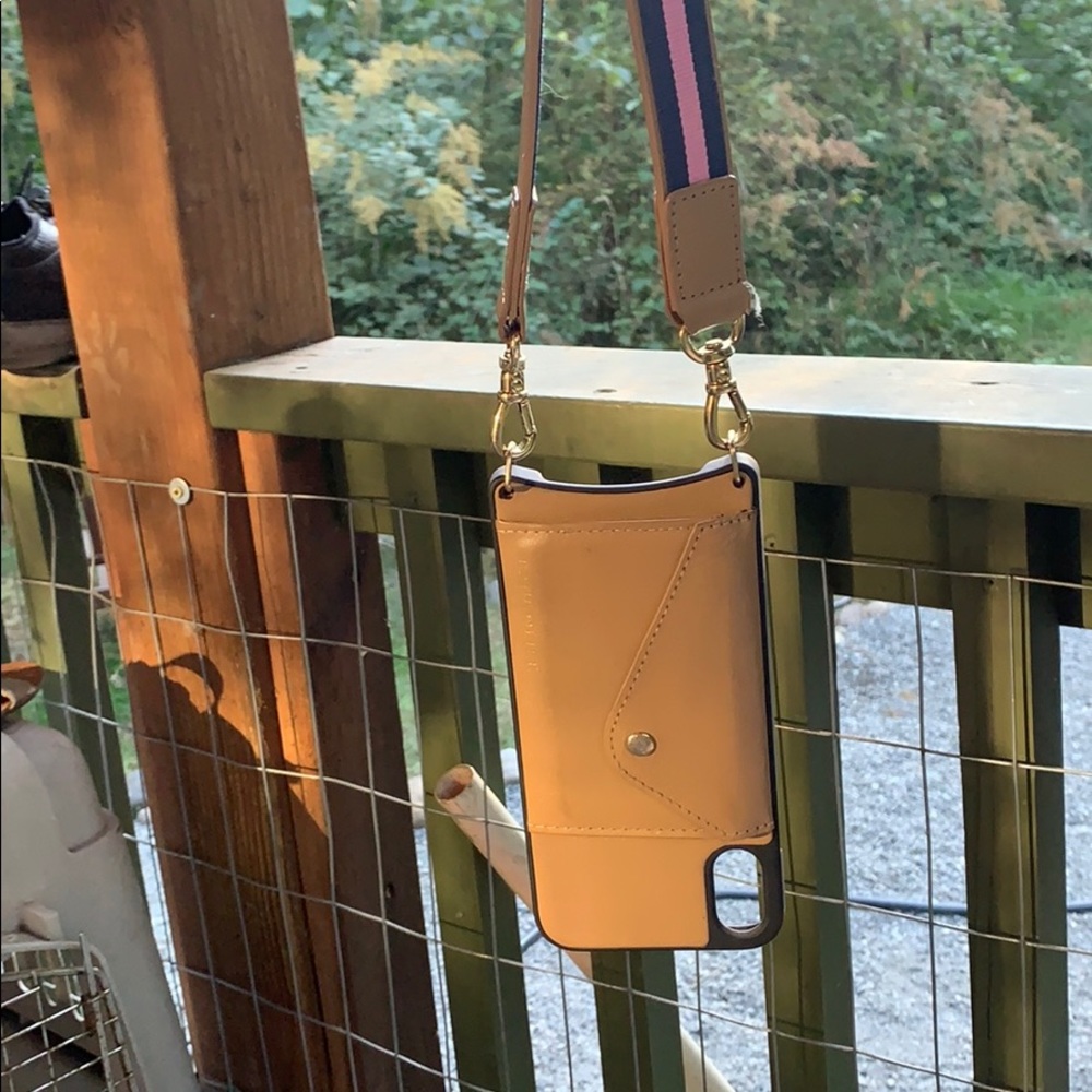 Chic bandolier XR iPhone case/wallet.